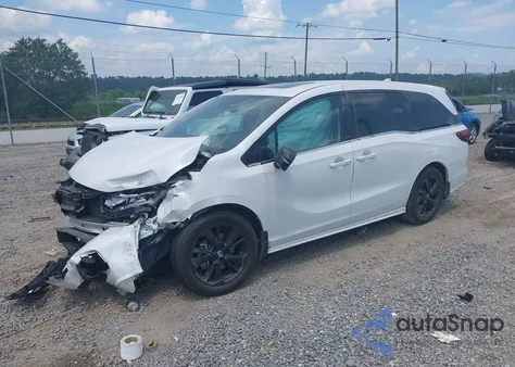 2024 Honda Odyssey Sport from USA, damaged, VIN 5FNRL6H7XRB069005